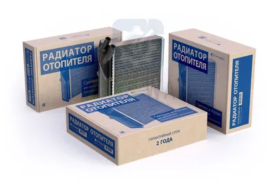 Радиатор отопителя 2105