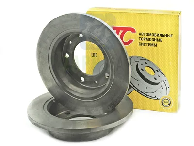 Диск тормозной передний ВАЗ 21214 Niva (АТС 2417-01) R15 (2 шт) |112| АТС