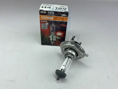 Лампа ближний/дальний H4 OSRAM до +30% ярче света